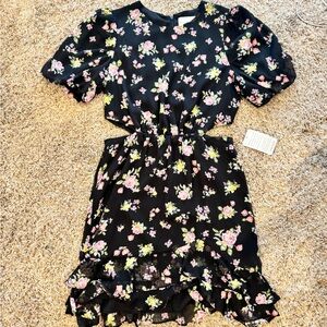Charles Henry floral dress